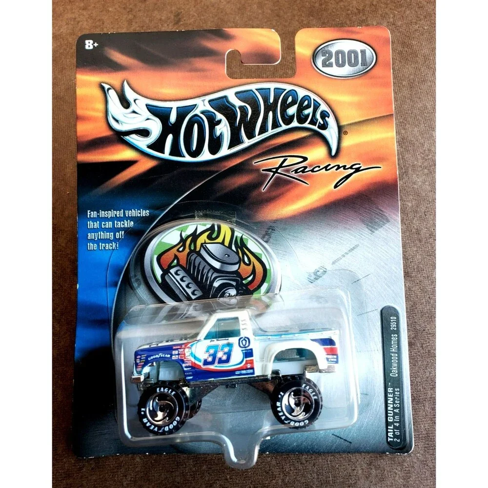 2001 HOT WHEELS RACING TAIL GUNNER 2/4 In A Series Oakwood Homes # 29506 1:64